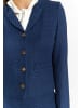 faina Damen Bouclé Jacke in Marine