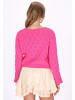 IZIA Women Sweater in pink