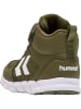 Hummel Hummel Sneaker Mid Speed Kinder Atmungsaktiv Leichte Design in DARK OLIVE