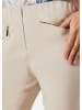 GOLDNER Stretchhose LOUISA, dehnbar & mit Taschen in stein