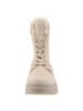 Tom Tailor Schnürstiefel  in Beige