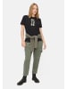 Camel Active T-Shirt aus reiner Baumwolle in Kaviar