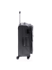 Gladiator 2000 4 Rollen Trolley 68 cm mit Dehnfalte grey