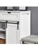 SoBuy Schuhschrank in Reinweiß - (W) 40 x (H) 87 x (L) 100 cm