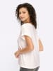 Heine Kurzarmshirt in ecru-grau-bedruckt