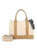 Fritzi aus Preußen Square Limited Teddy Shopper Tasche 26 cm in camel