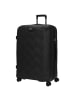 Stratic Leather and More - 4-Rollen-Trolley 76 cm L (rose) in matt black