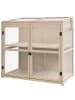Outsunny Frühbeet in Naturholz 103L x 61B x 103H cm