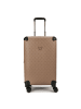 Guess Wilder 4 Rollen Trolley 64 cm mit Dehnfalte in dark oak