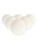 Seltmann Weiden 6er Set Suppenteller Savona Fine Diamond in Creme ø 21,5 cm in creme