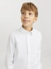 JACK & JONES Junior Anzughemd JJEAXON STRETCH SHIRT LS JNR in white