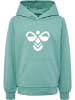 Hummel Hummel Kapuzenpullover Hmlcuatro Unisex Kinder Atmungsaktiv in MINERAL BLUE