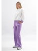 Tom Barron Freizeitanzug Two Color Tracksuit With Embroidery Oen Top in lila