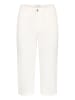 PULZ Jeans Relaxhose in Weiß