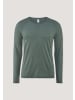 Hessnatur Wool-Silk Longsleeve in fichtengrün