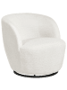 Beliani Sessel KUOLPA in Weiß - (W) 67 x (H) 69 x (L) 75 cm