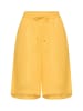 Camel Active Bermuda Shorts mit Tunnelzug in Gelb