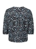 BETTY & CO Schlupfbluse mit Print in Mint/Black
