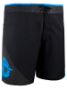 GUGGEN MOUNTAIN Badehose mit Reißverschlusstasche Surfshorts Blau