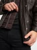 Andrew James Lederjacke in mocca