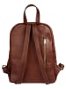 piké Rucksack echt Leder in braun