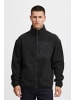 BLEND Fleecejacke Sweatshirt in Schwarz