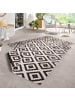 Teppich Boss Indoor Outdoor Teppich Malta in Schwarz Creme
