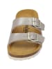 palado Pantoletten in beige metallic