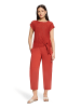 BETTY & CO Casual-Shirt mit Struktur in Dunkelrot
