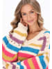 IZIA Women Sweater in offwhite multicolor