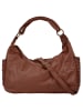 Samantha Look Handtasche echt Leder in cognac