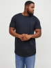 JACK & JONES PLUS T-shirt in Navy Blazer