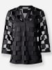 Heine 3/4-Arm-Shirt in schwarz-kariert