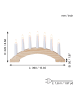 STAR Trading Lichterbogen Bea, Kiefernholz, natur in Braun