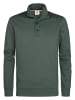 Petrol Industries Sweatshirt mit Knopfleiste forgecore in Grün