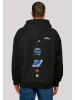 F4NT4STIC Ultra Heavy Hoodie Big Bang Theory You Are Here in schwarz