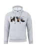 Cotton Prime® Skyline Hoodie "New York" - Weltenbummler Kollektion in Grau-Melange