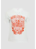 QS T-Shirt in 01D0_weiß