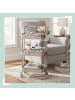 relaxdays Rollwagen in Grün - (B)43 x (H)86 x (T)36 cm