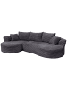 MCW Sofa-Garnitur P19, Liegefläche links, Dunkelgrau