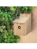 relaxdays 2 x Nistkasten-Bausatz in Natur - (B)14 x (H)23 x (T)18 cm