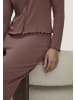 Hessnatur Hessnatur Pointelle Cardigan PURE COTTON aus reiner Bio-Baumwolle in rosébraun
