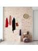 relaxdays Wandgarderobe in Weiß
