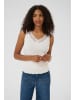 Kaffe Ärmellose Bluse KAjenna Regular fit in Chalk