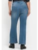 sheego Bootcut-Jeans in blue denim