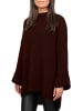 Reichstadt Damen Relaxed Fit Pullover in Brown