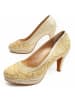 Montevita Pumps Unne67 Gold in Golden