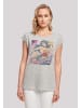 F4NT4STIC T-Shirt DC Comics Wonder Woman Strength & Power in grau meliert