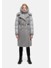 Navahoo Wintermantel Kuscheltraum 14 in Grey