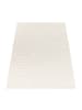 KADIMA DESIGN Teppich Kurzflor Struktur Wohnzimmer in Creme